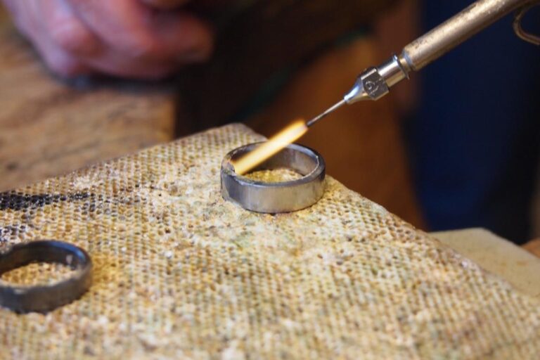 Löten an einem Ring